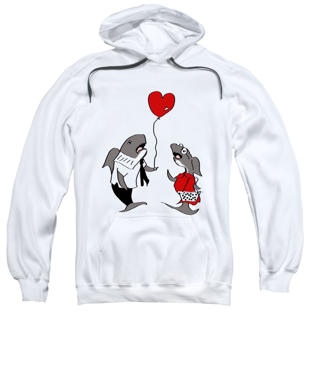 Shark Valentine - Sweatshirt