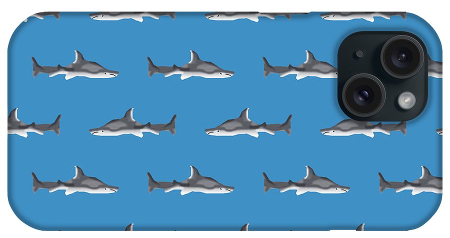 Sharks Pattern - Phone Case