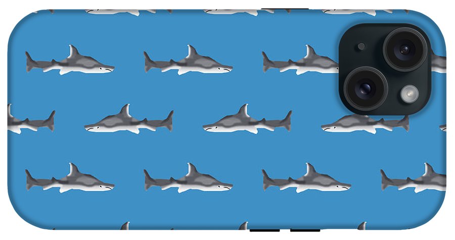 Sharks Pattern - Phone Case