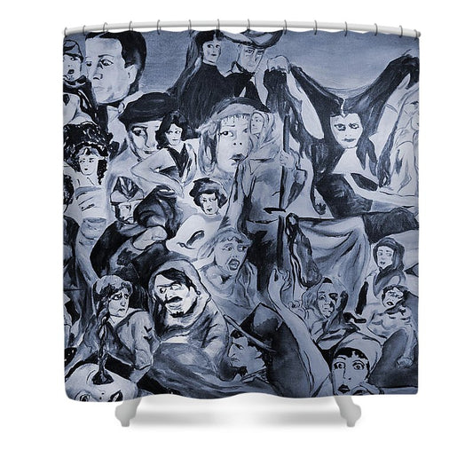 Silents - Shower Curtain