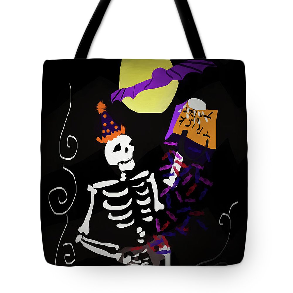 Skeleton Candy - Tote Bag