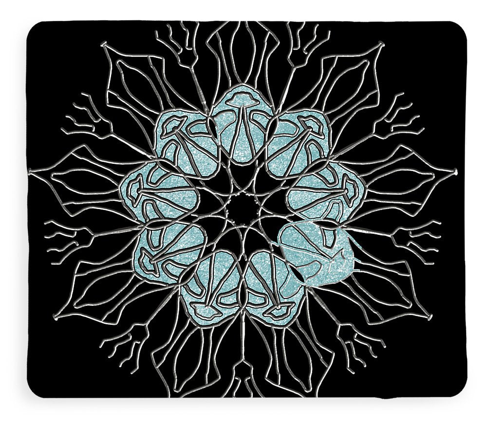 Snowflake Mandala - Blanket