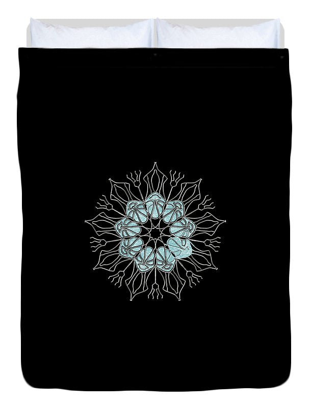 Snowflake Mandala - Duvet Cover