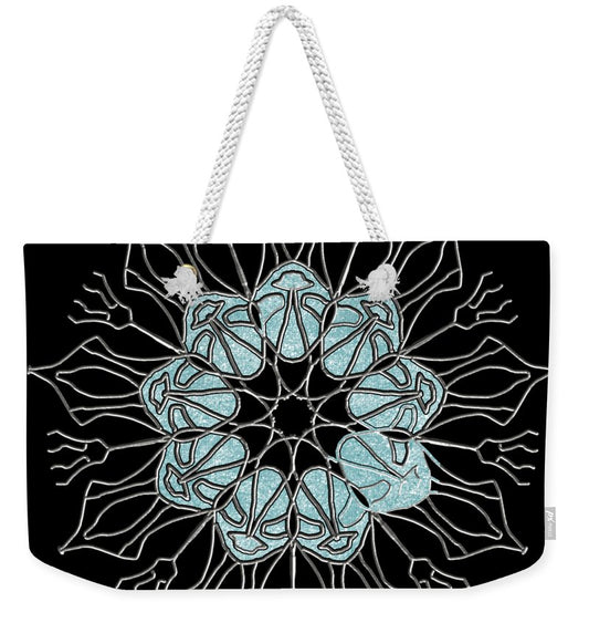 Snowflake Mandala - Weekender Tote Bag
