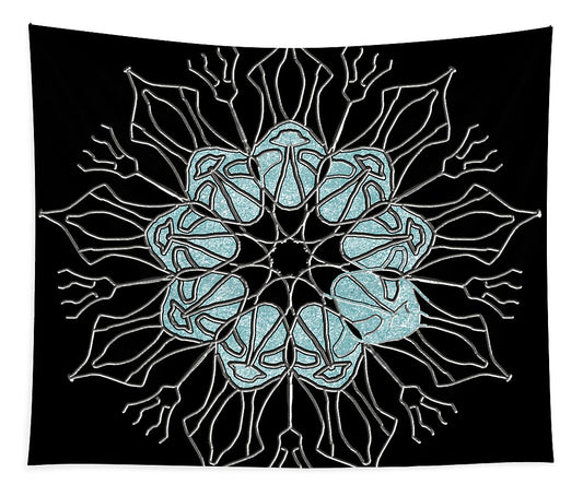 Snowflake Mandala - Tapestry