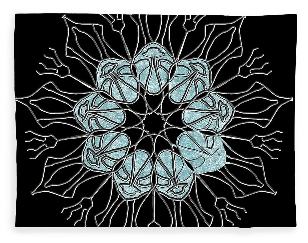 Snowflake Mandala - Blanket