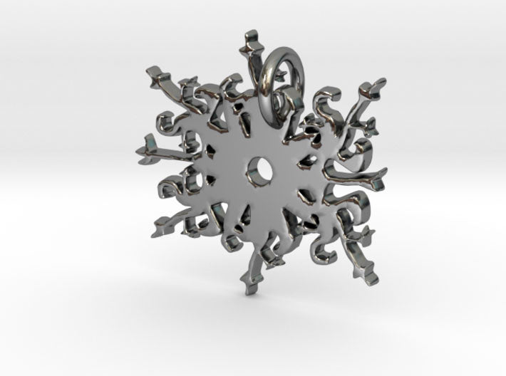 Snowflake Pendant 2