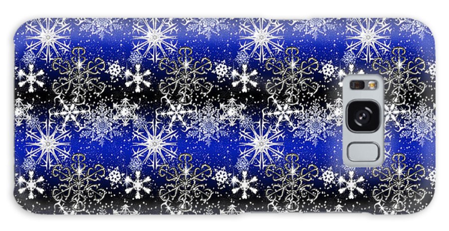 Snowflakes At Night - Phone Case