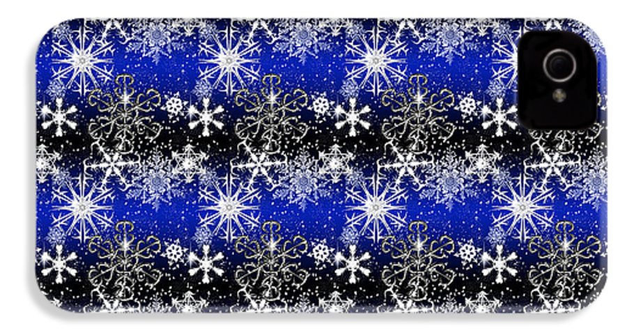 Snowflakes At Night - Phone Case