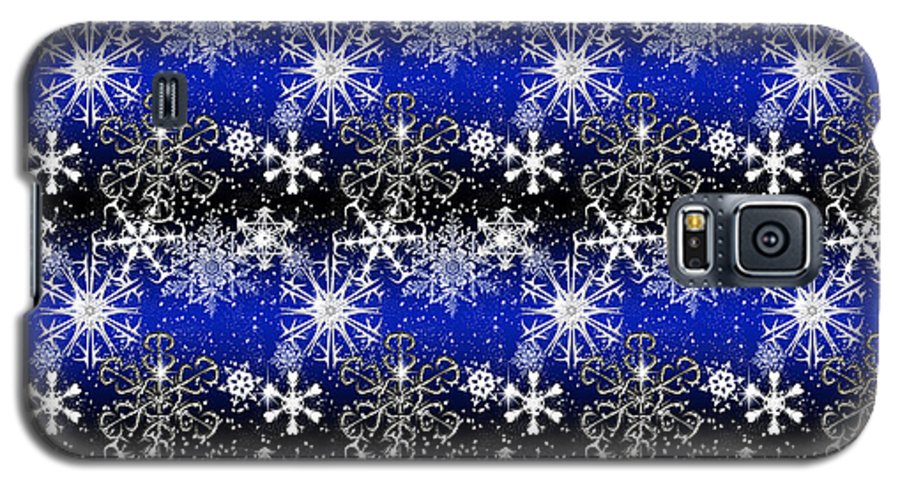 Snowflakes At Night - Phone Case