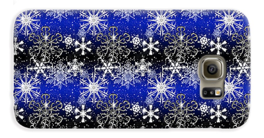 Snowflakes At Night - Phone Case