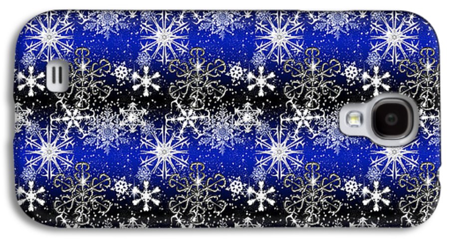 Snowflakes At Night - Phone Case