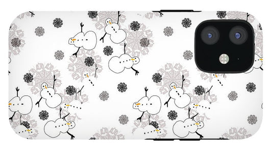 Snowman Pattern - Phone Case