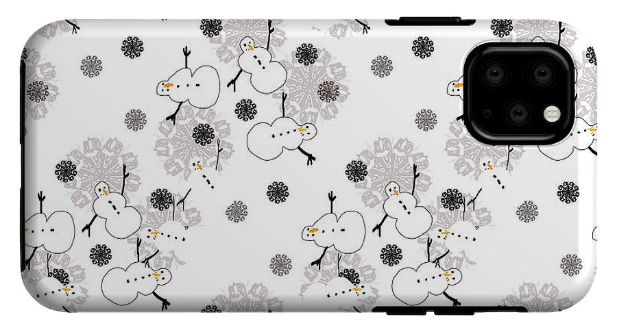 Snowman Pattern - Phone Case