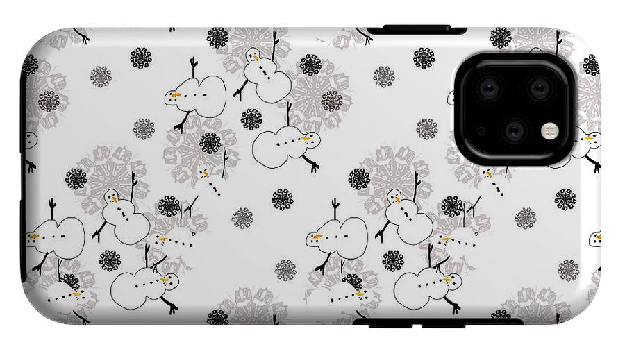 Snowman Pattern - Phone Case