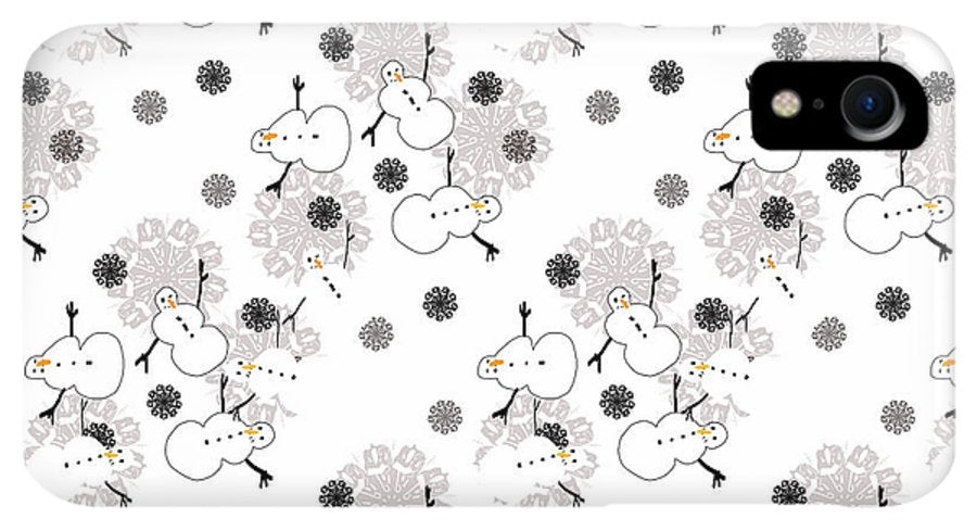 Snowman Pattern - Phone Case