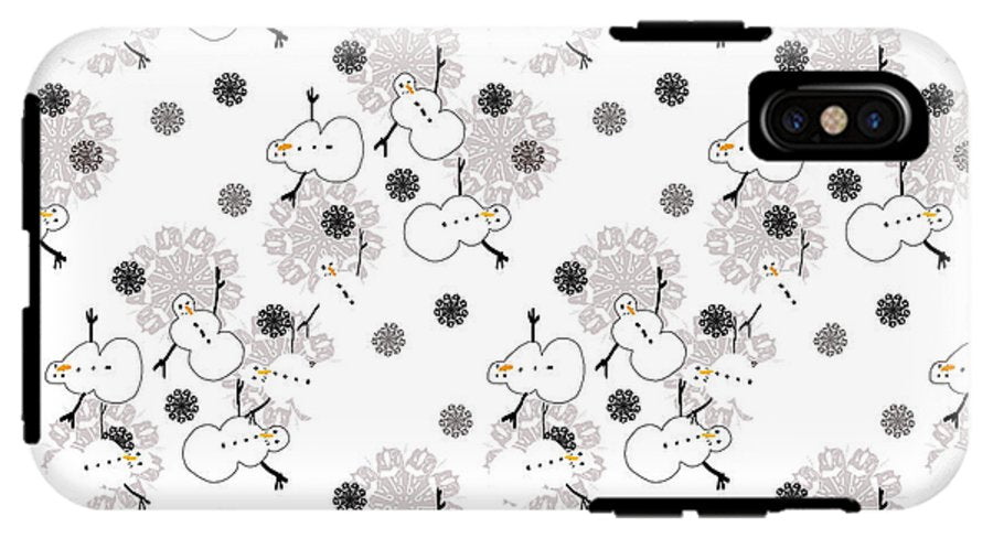 Snowman Pattern - Phone Case