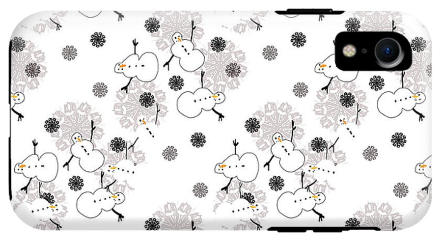 Snowman Pattern - Phone Case