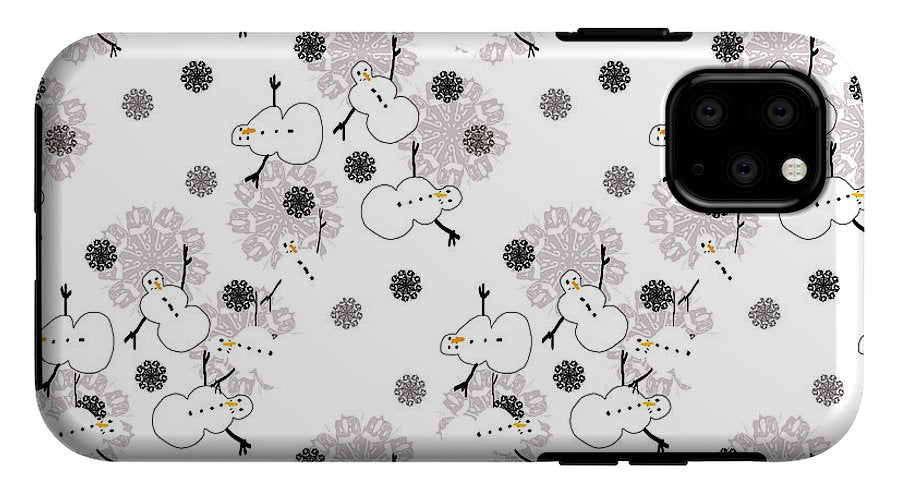 Snowman Pattern - Phone Case