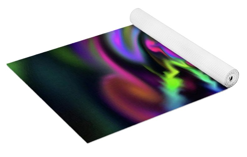 Soft Blend Color Swirl - Yoga Mat