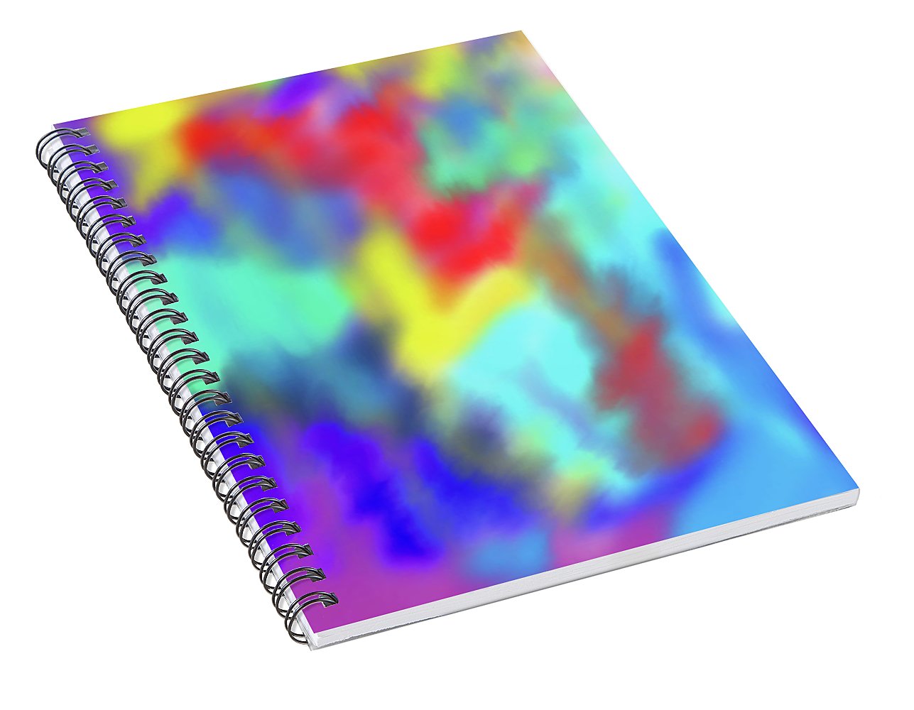 Soft Color Blend - Spiral Notebook
