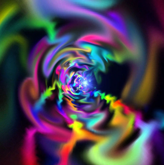 Soft Blend Color Swirl Digital Image Download