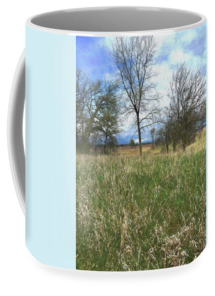 Spring Prairie Grass Landscape - Mug