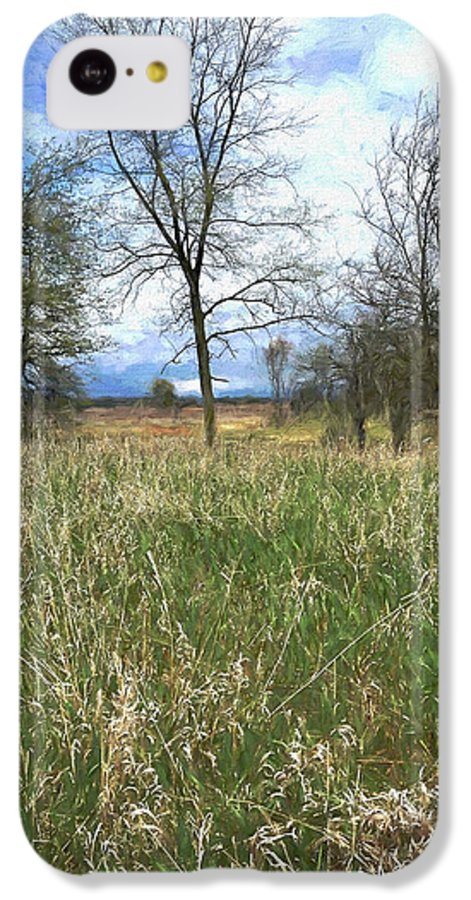 Spring Prairie Grass Landscape - Phone Case