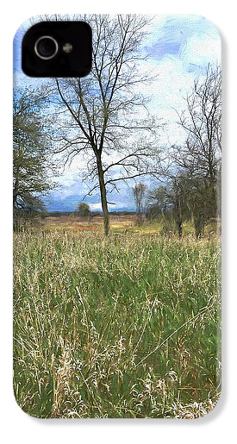 Spring Prairie Grass Landscape - Phone Case