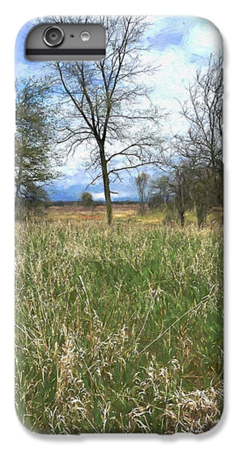 Spring Prairie Grass Landscape - Phone Case