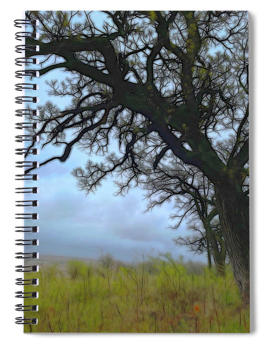 Spring Tree Buds - Spiral Notebook