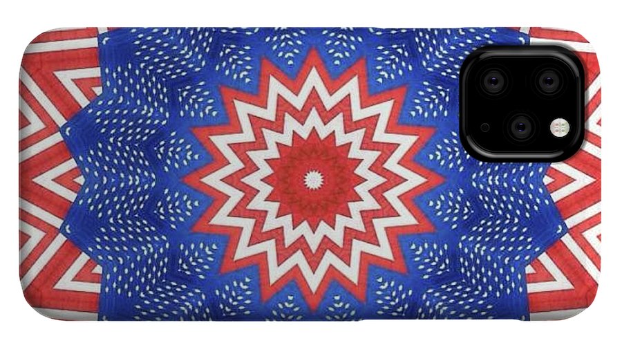 Stars and Stripes Pattern - Phone Case