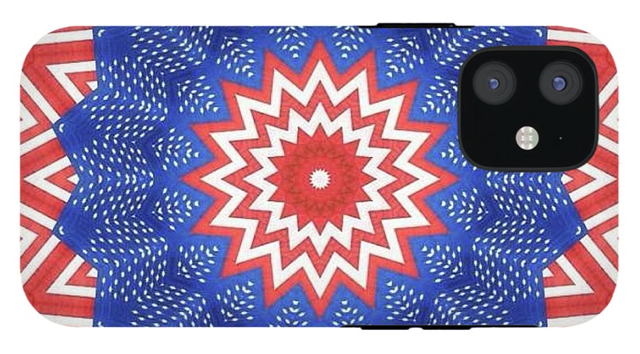 Stars and Stripes Pattern - Phone Case