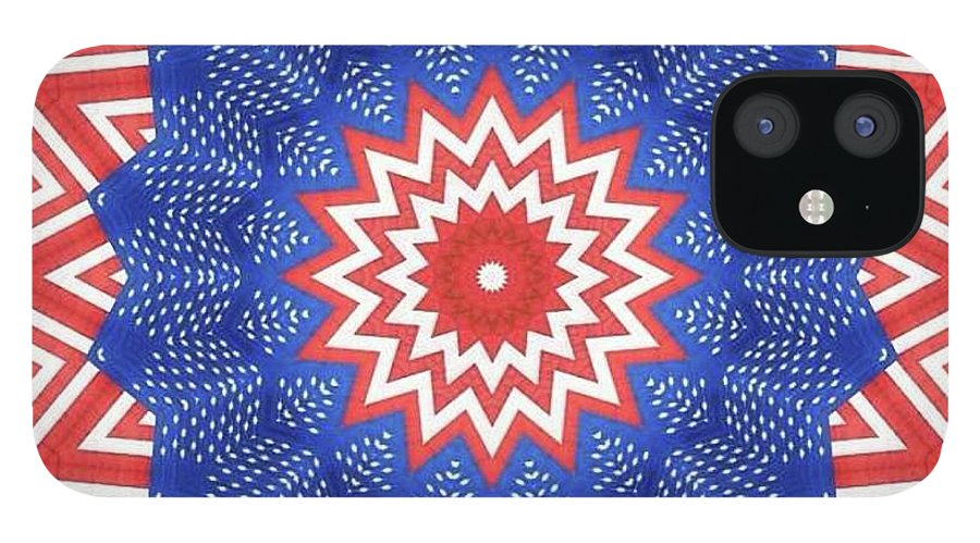 Stars and Stripes Pattern - Phone Case