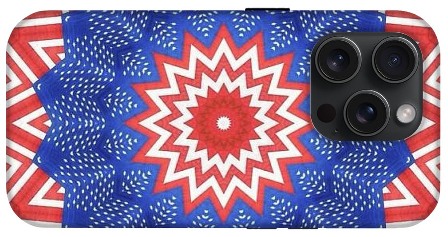 Stars and Stripes Pattern - Phone Case