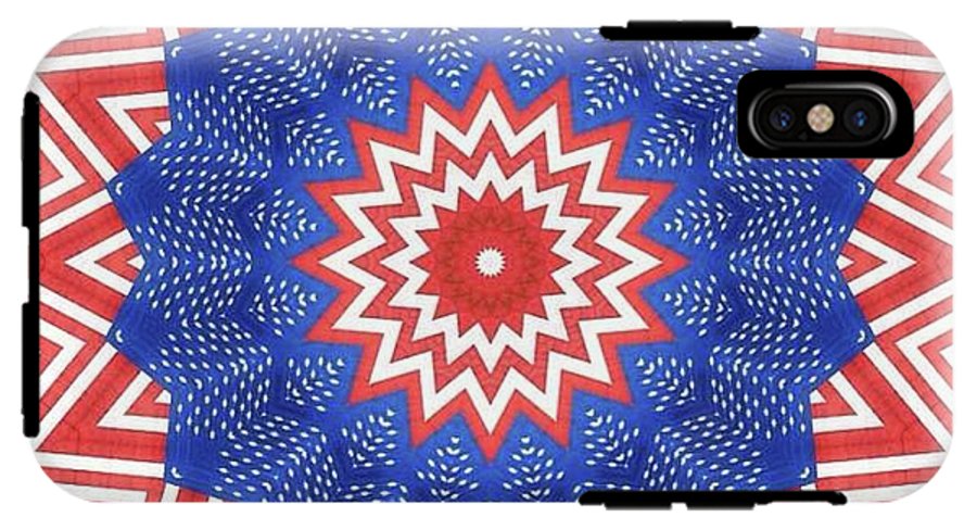 Stars and Stripes Pattern - Phone Case