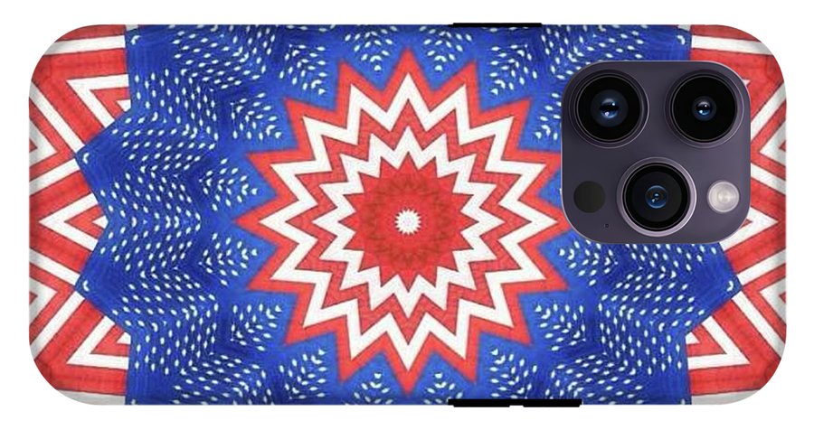 Stars and Stripes Pattern - Phone Case