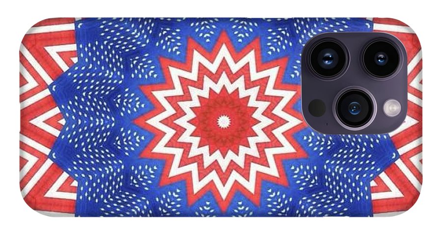 Stars and Stripes Pattern - Phone Case