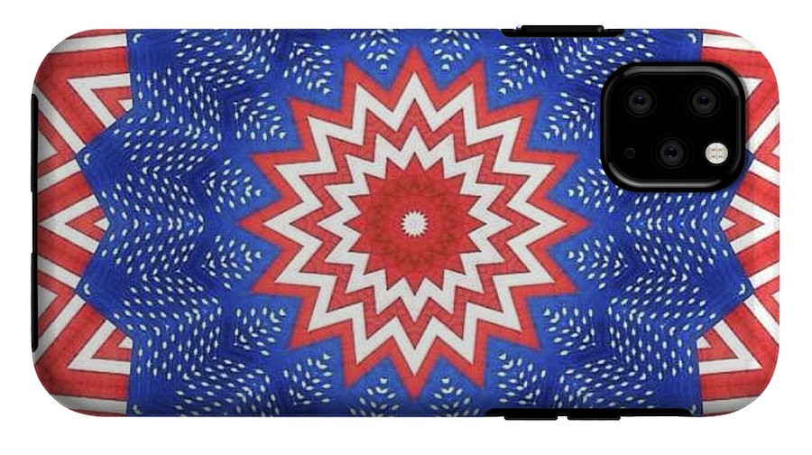 Stars and Stripes Pattern - Phone Case