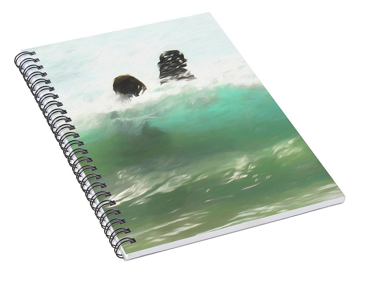 Still Taller Than The Waves - Spiral Notebook