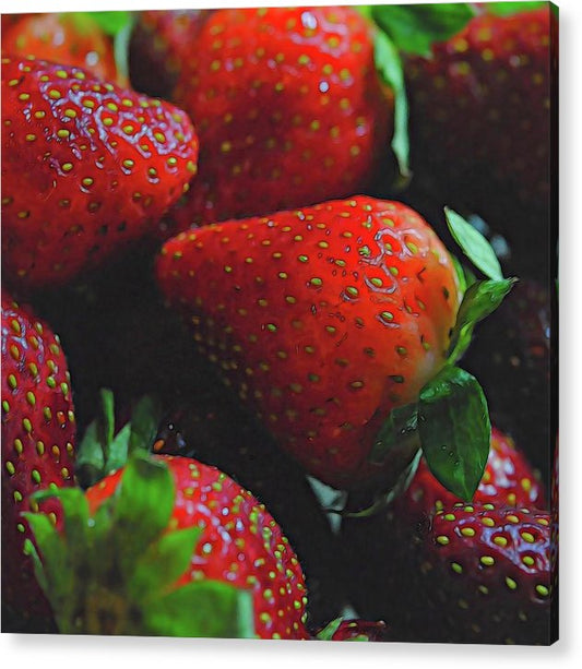 Strawberries - Acrylic Print