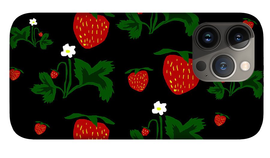 Strawberries Pattern - Phone Case