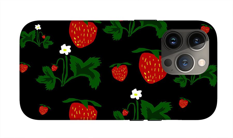 Strawberries Pattern - Phone Case