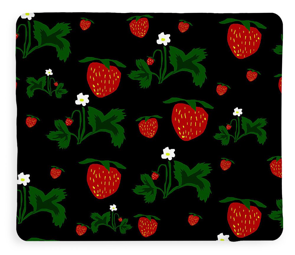 Strawberries Pattern - Blanket