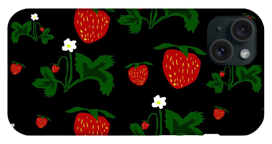 Strawberries Pattern - Phone Case