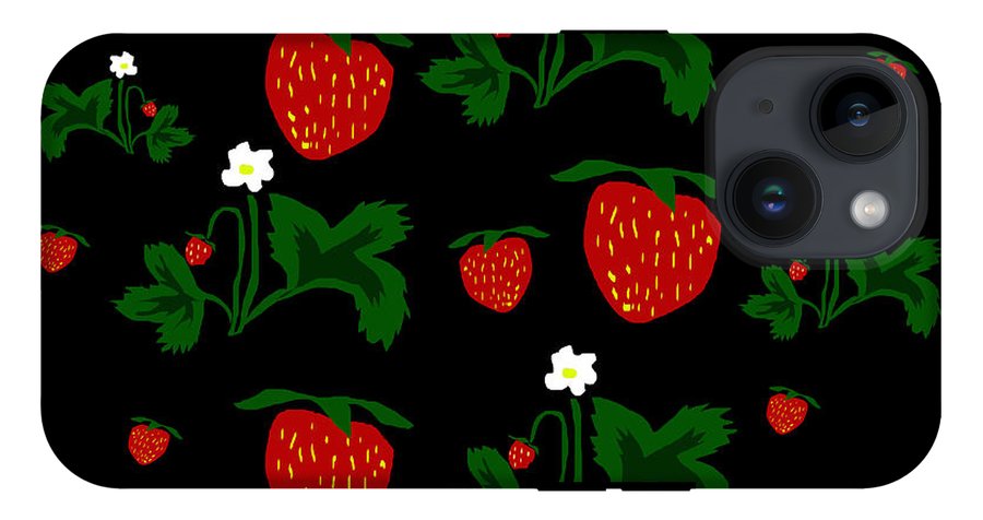 Strawberries Pattern - Phone Case