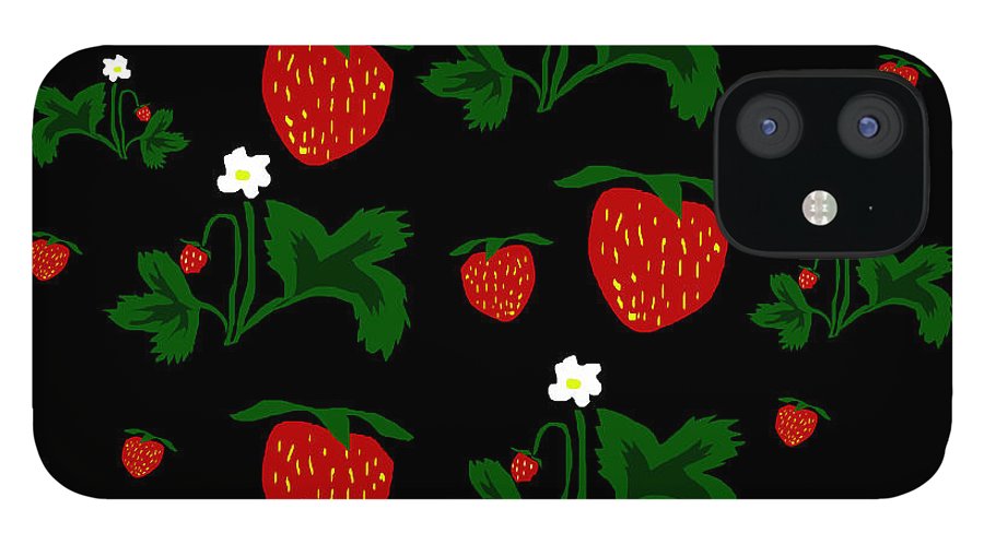 Strawberries Pattern - Phone Case