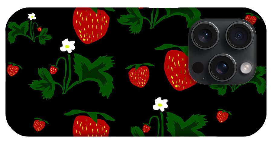 Strawberries Pattern - Phone Case