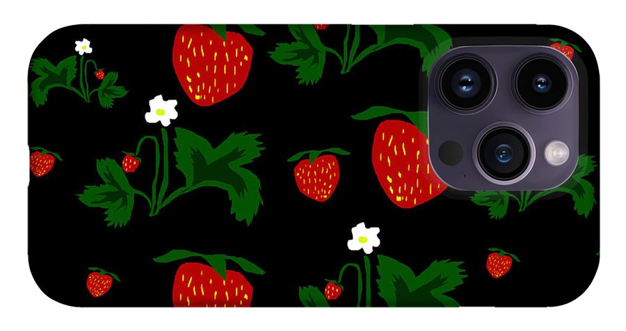 Strawberries Pattern - Phone Case