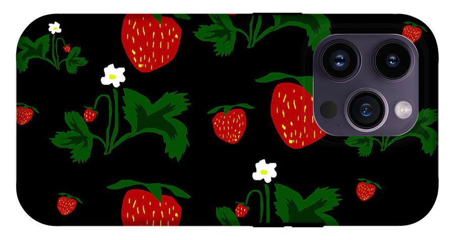 Strawberries Pattern - Phone Case